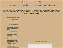 Tablet Screenshot of consociatio.org
